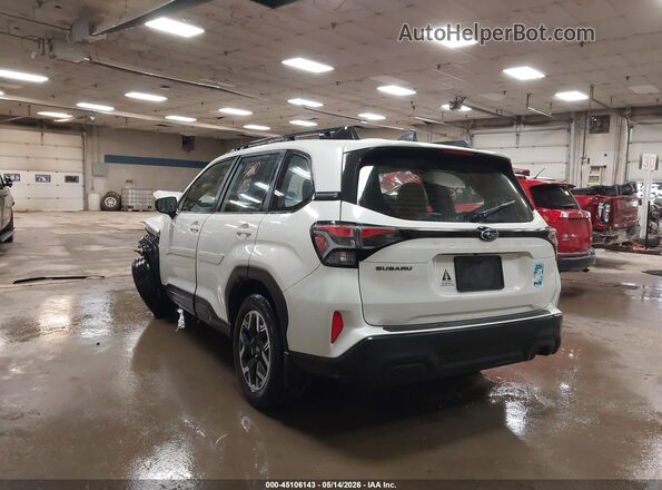 JF2SLDAC1SH486663 2025 SUBARU FORESTER White Rear left