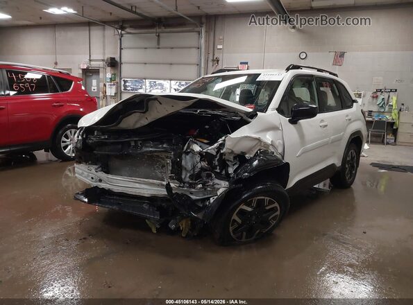 JF2SLDAC1SH486663 2025 SUBARU FORESTER White Front left