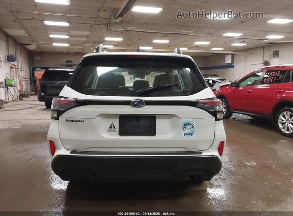 JF2SLDAC1SH486663 2025 SUBARU FORESTER White 