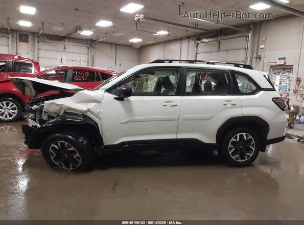 JF2SLDAC1SH486663 2025 SUBARU FORESTER White 