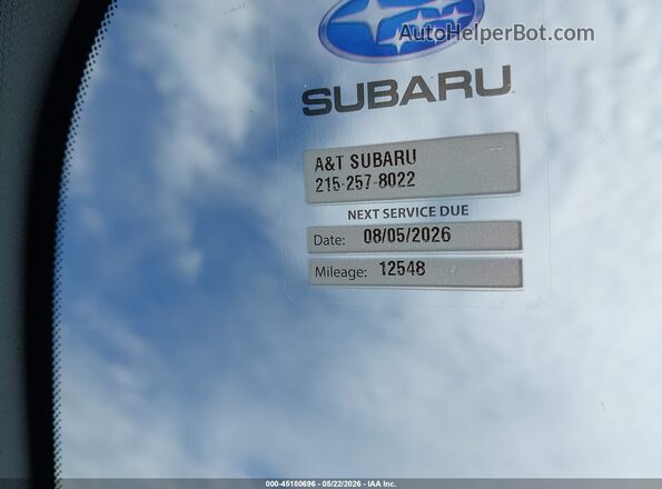 JF2SLDACXSH597535 2025 SUBARU FORESTER Gray 