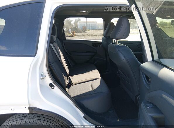 JF2SLDBC4SH465739 2025 SUBARU FORESTER White Вид наклейки з VIN-кодом
