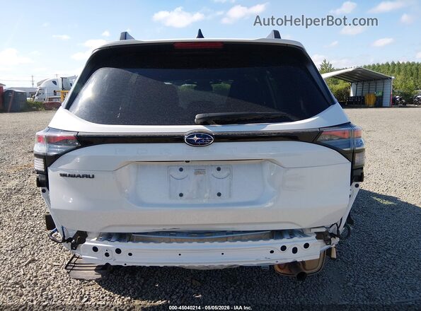 JF2SLDBC4SH465739 2025 SUBARU FORESTER White 