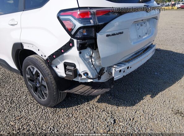JF2SLDBC4SH465739 2025 SUBARU FORESTER White 