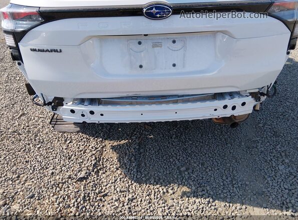 JF2SLDBC4SH465739 2025 SUBARU FORESTER White Вид спереду