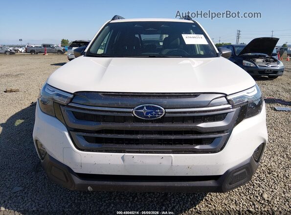 JF2SLDBC4SH465739 2025 SUBARU FORESTER White Вид задньої частини салону