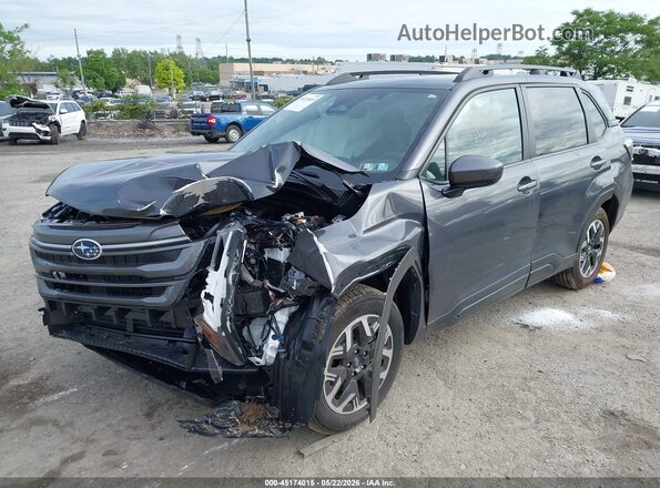 JF2SLDBC5SH519288 2025 SUBARU FORESTER Gray 