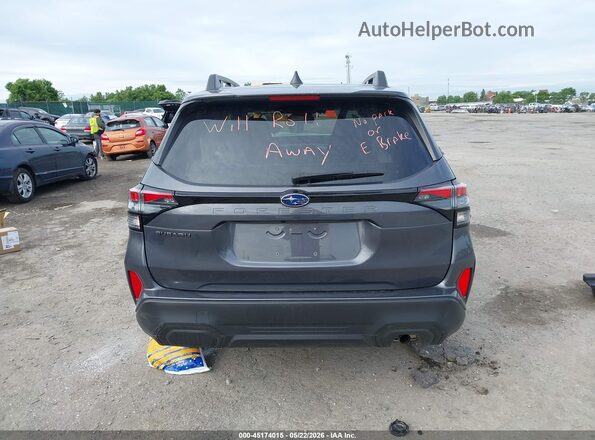 JF2SLDBC5SH519288 2025 SUBARU FORESTER Gray 