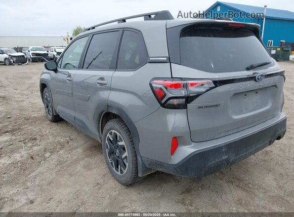 JF2SLDBC7SH431827 2025 SUBARU FORESTER Gray უკანა მარცხენა