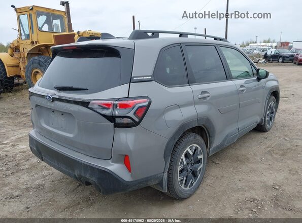 JF2SLDBC7SH431827 2025 SUBARU FORESTER Gray უკანა მარჯვენა