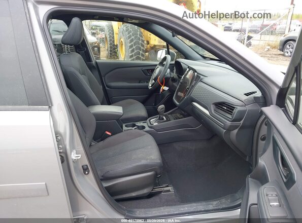 JF2SLDBC7SH431827 2025 SUBARU FORESTER Gray წინა სალონის ხედი