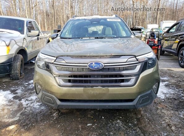 JF2SLDBCXSH421809 2025 SUBARU FORESTER Green Вид спереду