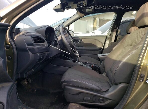 JF2SLDBCXSH421809 2025 SUBARU FORESTER Green Вид салону спереду