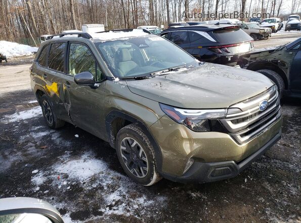JF2SLDBCXSH421809 2025 SUBARU FORESTER Green Передня права чверть