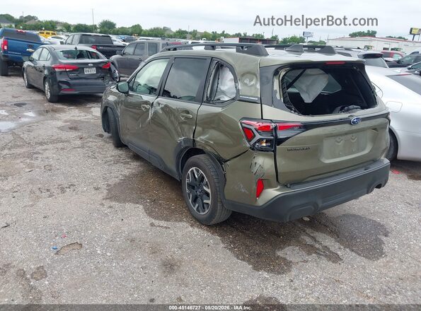 JF2SLDDC3SH452123 2025 SUBARU FORESTER Green უკანა მარცხენა