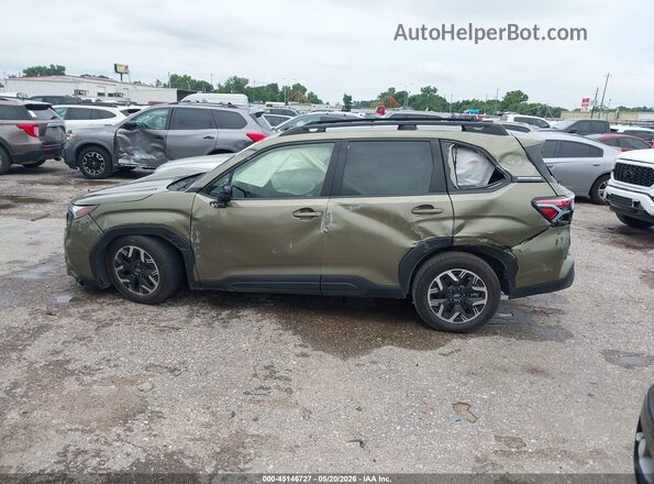 JF2SLDDC3SH452123 2025 SUBARU FORESTER Green უკანა სალონის ხედი