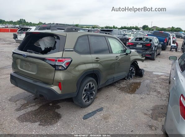 JF2SLDDC3SH452123 2025 SUBARU FORESTER Green უკანა მარჯვენა