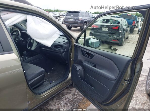 JF2SLDDC3SH452123 2025 SUBARU FORESTER Green წინა სალონის ხედი