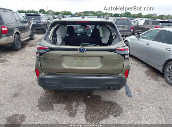 JF2SLDDC3SH452123 2025 SUBARU FORESTER Green 