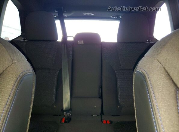 JF2SLDDC7SH553312 2025 SUBARU FORESTER Black Rear seats view