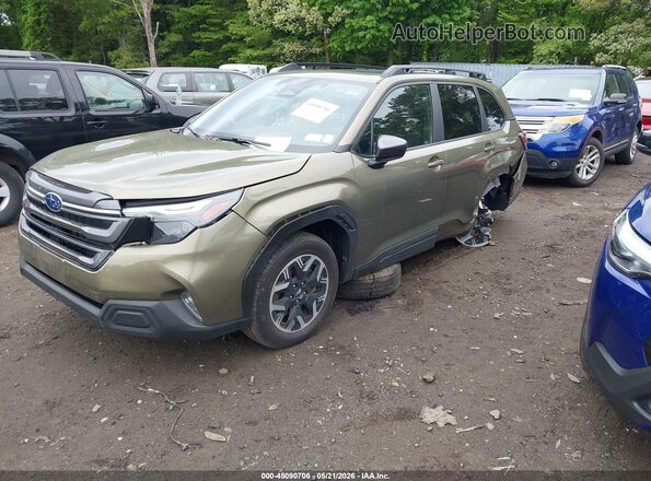 JF2SLDDC7SH578453 2025 SUBARU FORESTER Beige Vista tres cuartos delantera izquierda