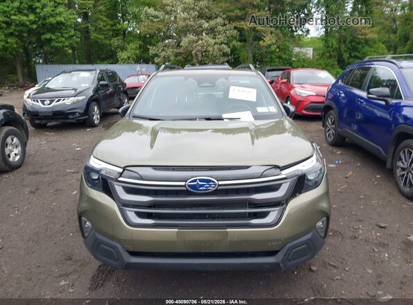 JF2SLDDC7SH578453 2025 SUBARU FORESTER Beige Vista del cuadro de instrumentos
