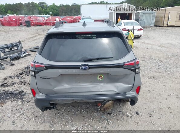 JF2SLDDC8SH438122 2025 SUBARU FORESTER Gray 