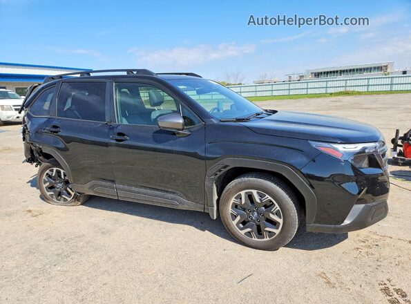 JF2SLDDC8SH461495 2025 SUBARU FORESTER Black Առջևի աջ