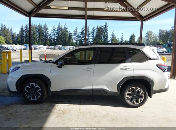 JF2SLDDC8SH599621 2025 SUBARU FORESTER White 