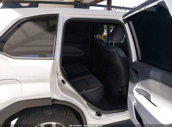 JF2SLDDC8SH599621 2025 SUBARU FORESTER White VIN կոդի պիտակի տեսք