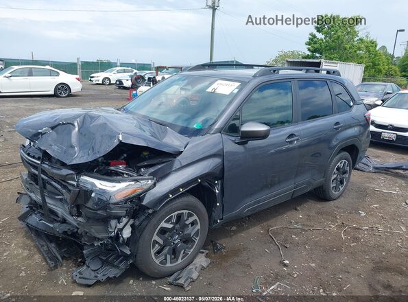 JF2SLDDC8SH613369 2025 SUBARU FORESTER Gray Передня ліва чверть