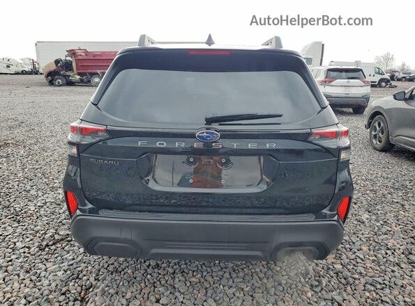 JF2SLDDC9SH598249 2025 SUBARU FORESTER Black Widok z tyłu