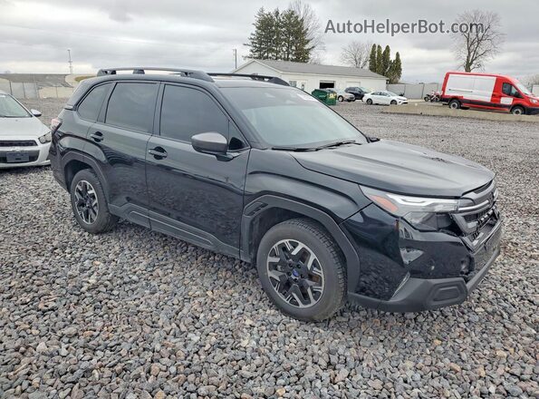 JF2SLDDC9SH598249 2025 SUBARU FORESTER Black Przód prawy
