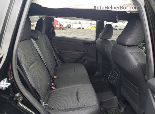 JF2SLDDC9SH598249 2025 SUBARU FORESTER Black Widok tylnych siedzeń