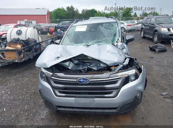 JF2SLDDCXSH532342 2025 SUBARU FORESTER Silver Widok z tyłu