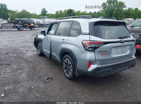 JF2SLDDCXSH532342 2025 SUBARU FORESTER Silver Tył lewy