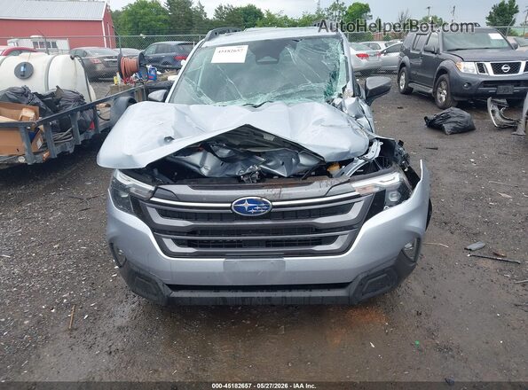 JF2SLDDCXSH532342 2025 SUBARU FORESTER Silver Widok deski rozdzielczej