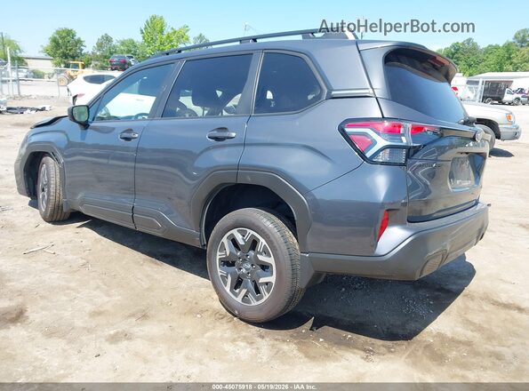 JF2SLDDCXSH547892 2025 SUBARU FORESTER Gray უკანა მარცხენა