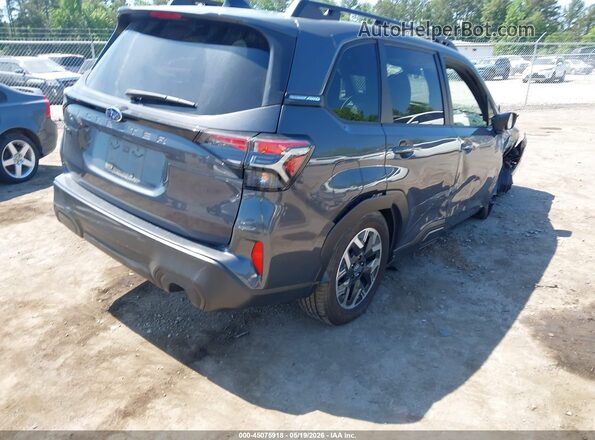 JF2SLDDCXSH547892 2025 SUBARU FORESTER Gray უკანა მარჯვენა