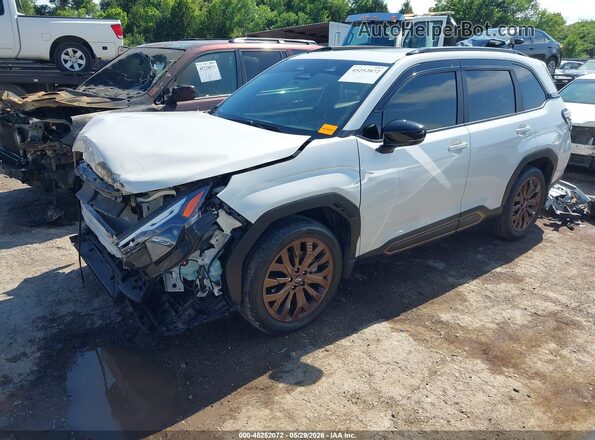 JF2SLDHC0SH409367 2025 SUBARU FORESTER White Front left