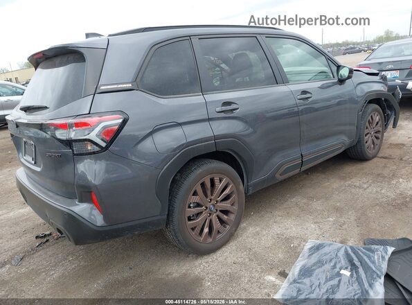JF2SLDHC4SH407623 2025 SUBARU FORESTER Gray უკანა მარჯვენა