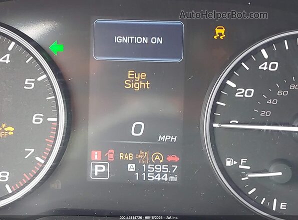JF2SLDHC4SH407623 2025 SUBARU FORESTER Gray უკანა სავარძლების ხედი