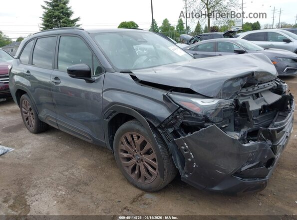 JF2SLDHC4SH407623 2025 SUBARU FORESTER Gray უკანა სალონის ხედი
