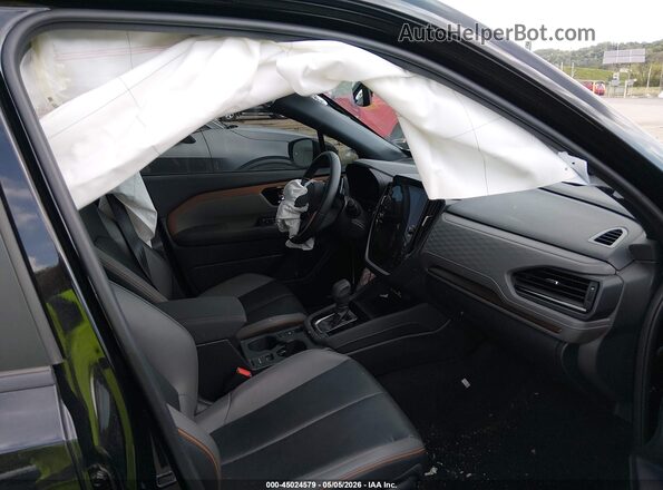 JF2SLDHC4SH501176 2025 SUBARU FORESTER Black წინა სალონის ხედი