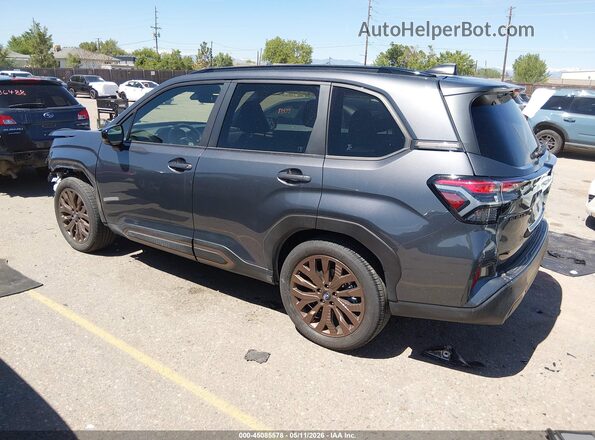 JF2SLDHC6SH469606 2025 SUBARU FORESTER Gray Trasero izquierdo