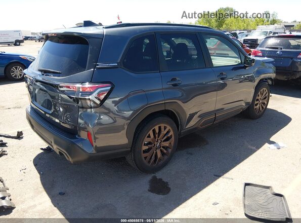 JF2SLDHC6SH469606 2025 SUBARU FORESTER Gray Trasero derecho