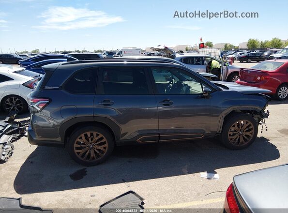 JF2SLDHC6SH469606 2025 SUBARU FORESTER Gray Vista interior de 360 grados