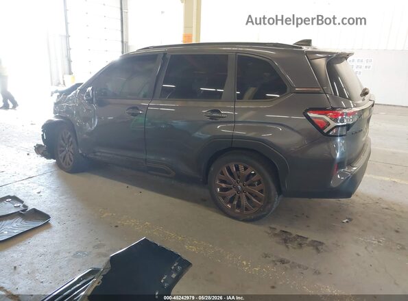 JF2SLDHC6SH498345 2025 SUBARU FORESTER Gray Հետևի ձախ