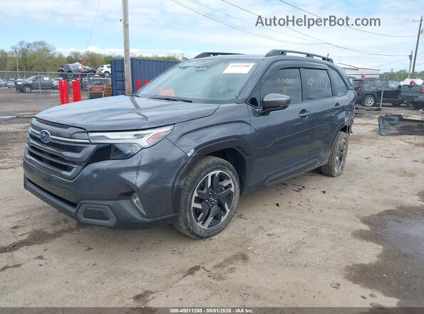 JF2SLDRC0SH442187 2025 SUBARU FORESTER Серый Передняя левая четверть