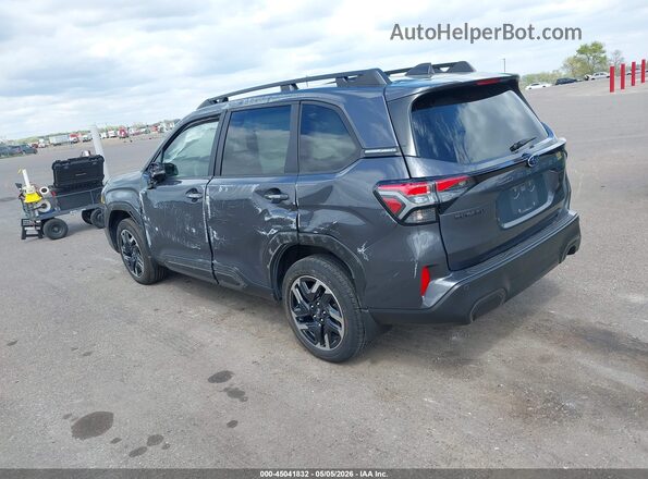 JF2SLDRC0SH507443 2025 SUBARU FORESTER Gray უკანა მარცხენა